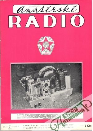 Obal knihy Amatérské radio 7/1955