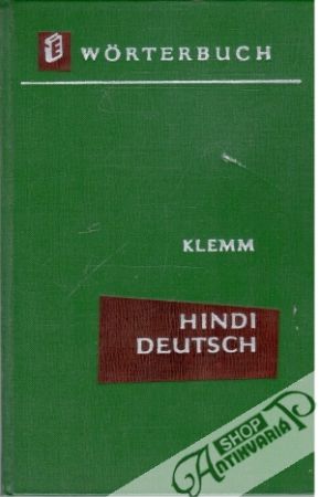 Obal knihy Hindi-Deutsches Wörterbuch