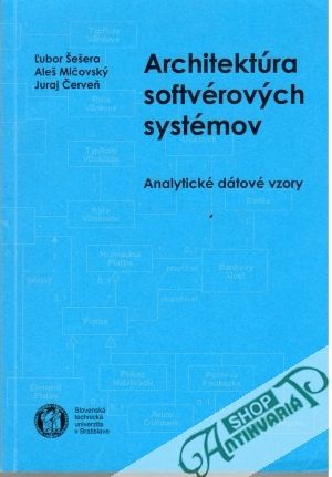 Obal knihy Architektúra softvérových systémov