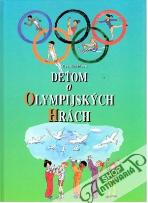 Obal knihy Deťom o olympijských hrách