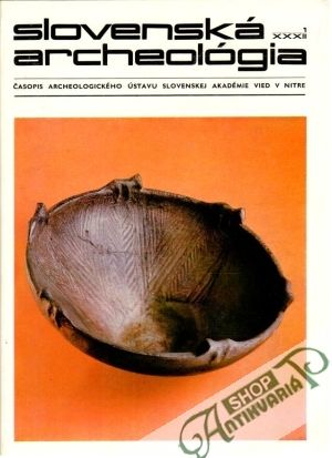 Obal knihy Slovenská archeológia XXXII - 1 - 1984