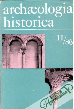 Obal knihy Archaeologia historica 11/86