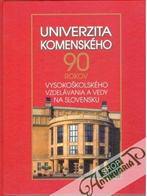 Obal knihy Univerzita Komenského - 90 rokov