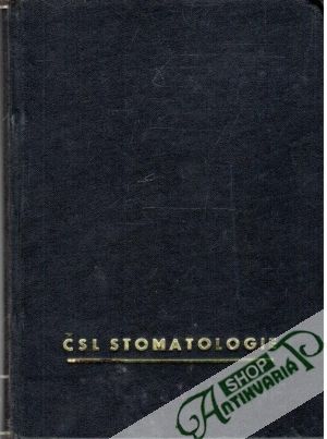 Obal knihy Československá stomatologie ročník 1967