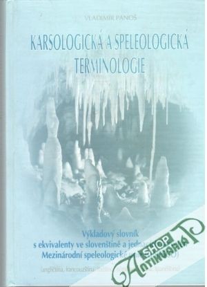 Obal knihy Karsologická a speleologická terminologie