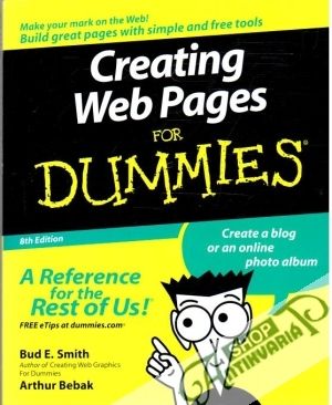 Obal knihy Creating web pages for dummies