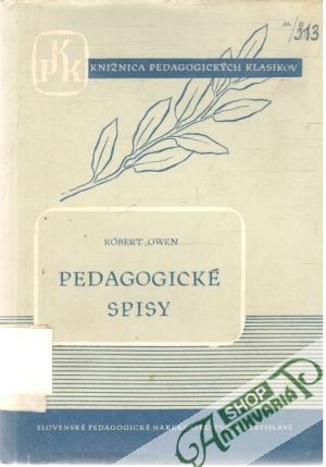 Obal knihy Pedagogické spisy