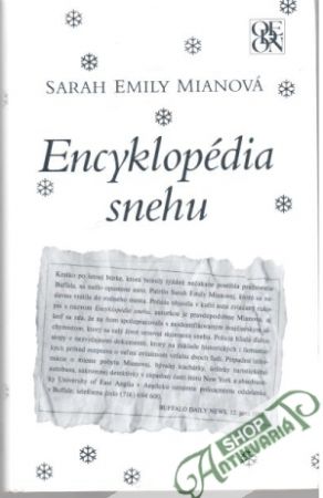 Obal knihy Encyklopédia snehu