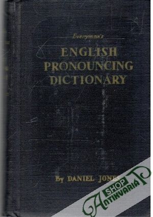 Obal knihy English Pronouncing Dictionary