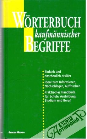 Obal knihy Wörterbuch kaufmännischer Begriffe