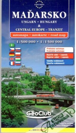 Obal knihy Maďarsko a střední Evropa - tranzit