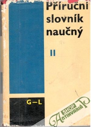Obal knihy Příruční slovník naučný II.