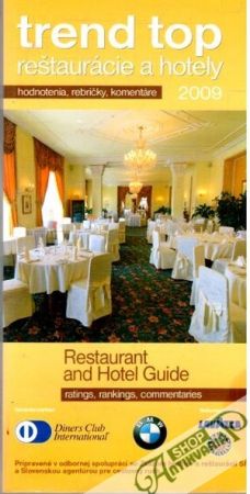 Obal knihy Trend top reštaurácie a hotely 2009