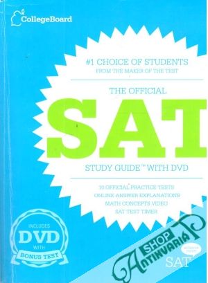 Obal knihy The Official SAT Study Guide with DVD