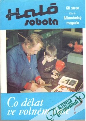 Obal knihy Haló sobota / 1984