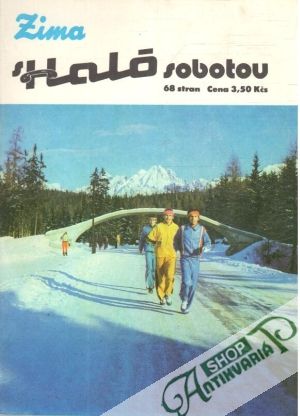 Obal knihy Zima s haló sobotou / 1983