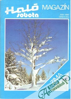 Obal knihy Haló soboty zima / 1986