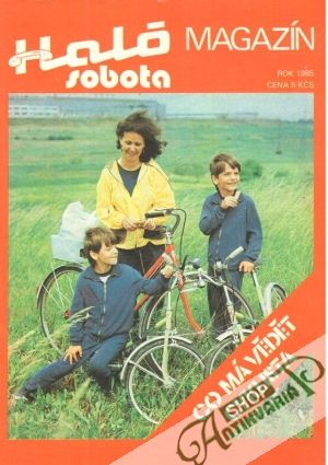 Obal knihy Haló sobota magazín / 1985