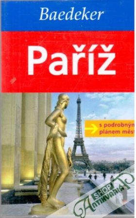 Obal knihy Paříž - Baedeker