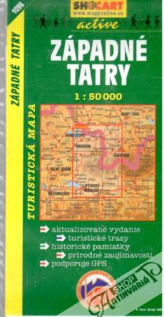 Obal knihy Západné Tatry