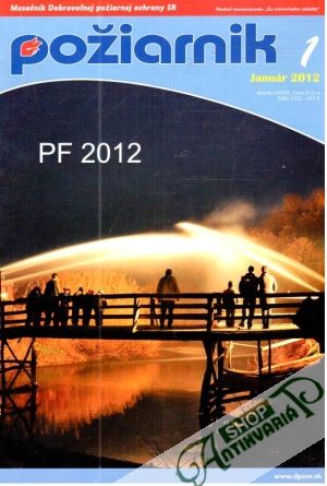 Obal knihy Požiarnik 1-12/2012