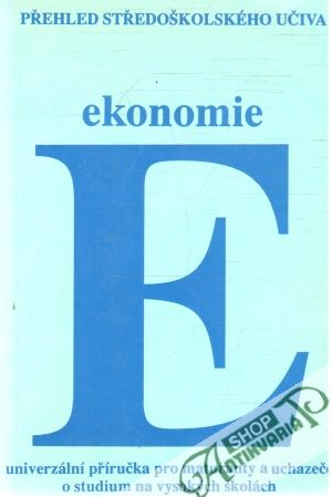 Obal knihy Ekonomie - Přehled středoškolského učiva