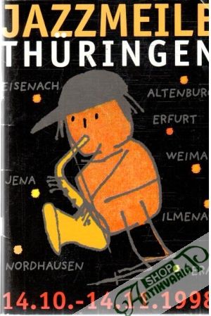 Obal knihy Jazzmelie Thüringen 14.10. - 14.11.1998