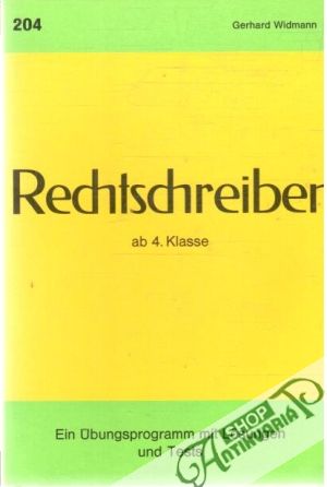 Obal knihy Rechtschreiben ab 4.Klasse