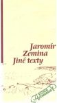 Zemina Jaromír - Jiné texty