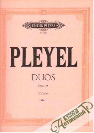 Obal knihy Duos Opus 48, 2 Violinen