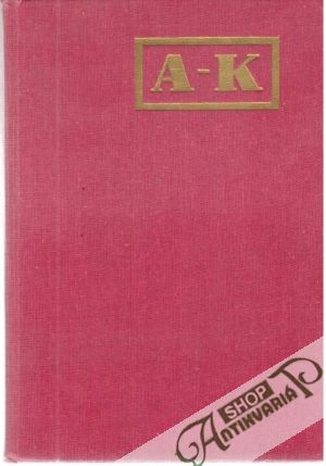 Obal knihy Veľký slovensko - ruský slovník 1. A-K (bez obalu)