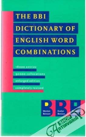 Obal knihy The BBI Dictionary of English Word Combinations