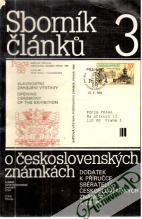 Obal knihy Sborník článků o československých známkách 3