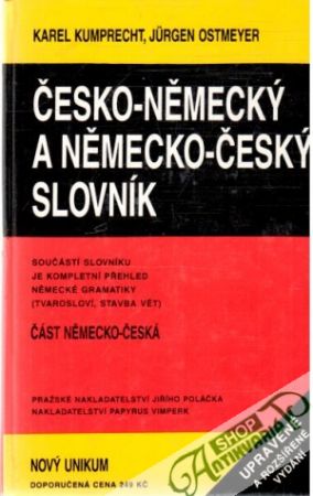 Obal knihy Česko - německý a německo - český slovník