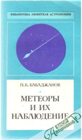 Obal knihy Meteori i ich nabljudenie