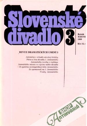 Obal knihy Slovenské divadlo 3.