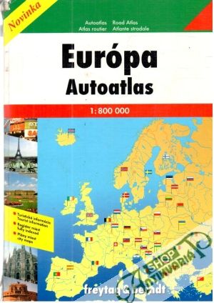 Obal knihy Európa Autoatlas