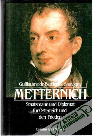 Obal knihy Metternich