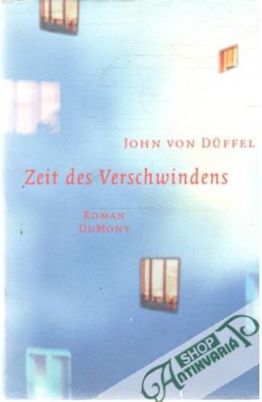 Obal knihy Zeit des Verschwindens