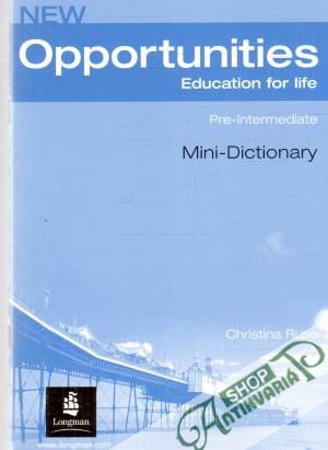 Obal knihy New opportunities mini-dictionary