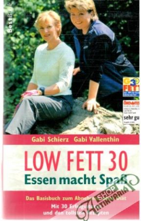 Obal knihy Low fett 30 - Essen macht spass