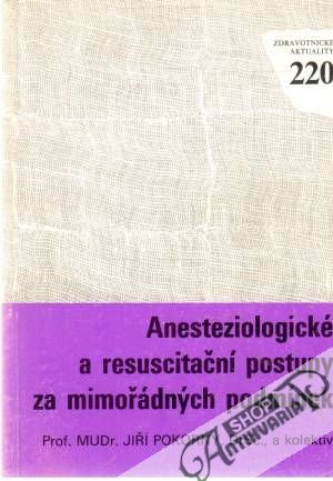 Obal knihy Anesteziologické a resuscitační potupy za mimořádných podmínek