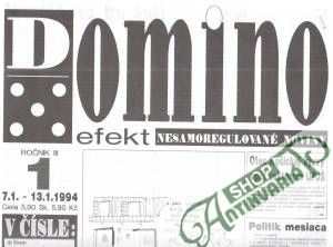 Obal knihy Domino efekt 1/1994