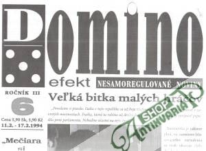 Obal knihy Domino efekt 6/1994