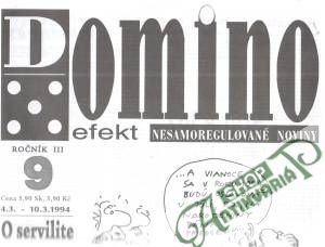 Obal knihy Domino efekt 9/1994