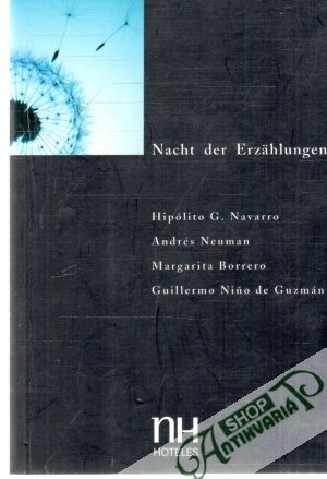 Obal knihy Nacht der Erzählungen