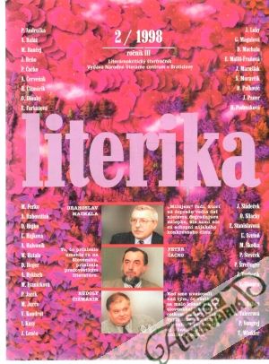 Obal knihy Literika 2/1998