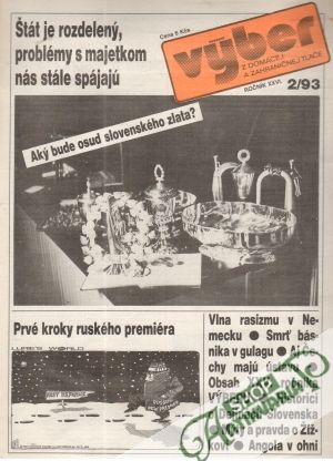 Obal knihy Výber z domácej a zahraničnej tlače 2/93