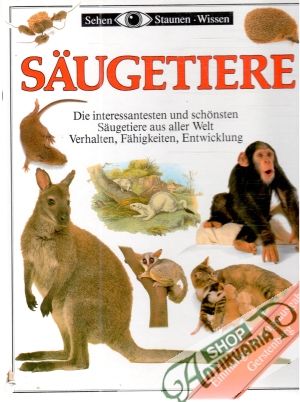 Obal knihy Sehen, Staunen, Wissen - Säugetiere