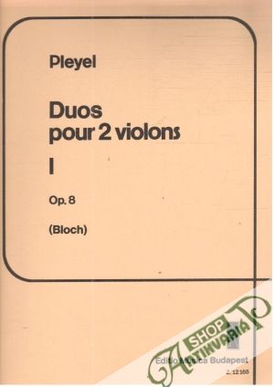 Obal knihy Duos pour 2 violons I.